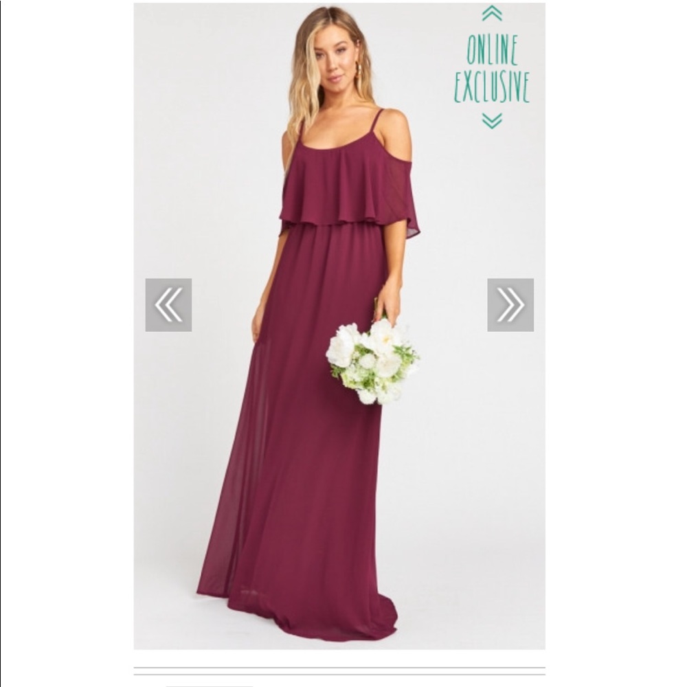 Show Me Your Mumu Caitlin Ruffle Maxi Dress